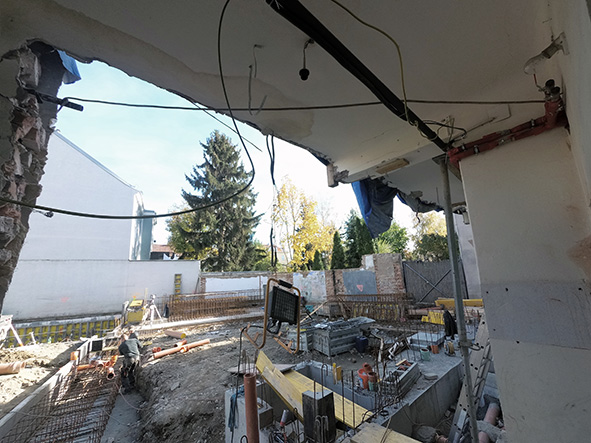 Baustelle Brausewettergasse